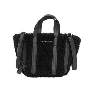 Balenciaga Everyday XS North South 672793 Women's Leather,Polyester Tote Bag ...
